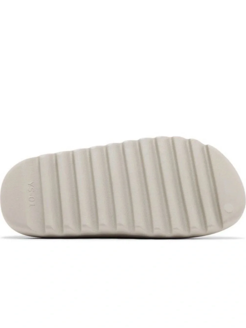 YS-01 slip on slides men’s size 10 new in bag cream color